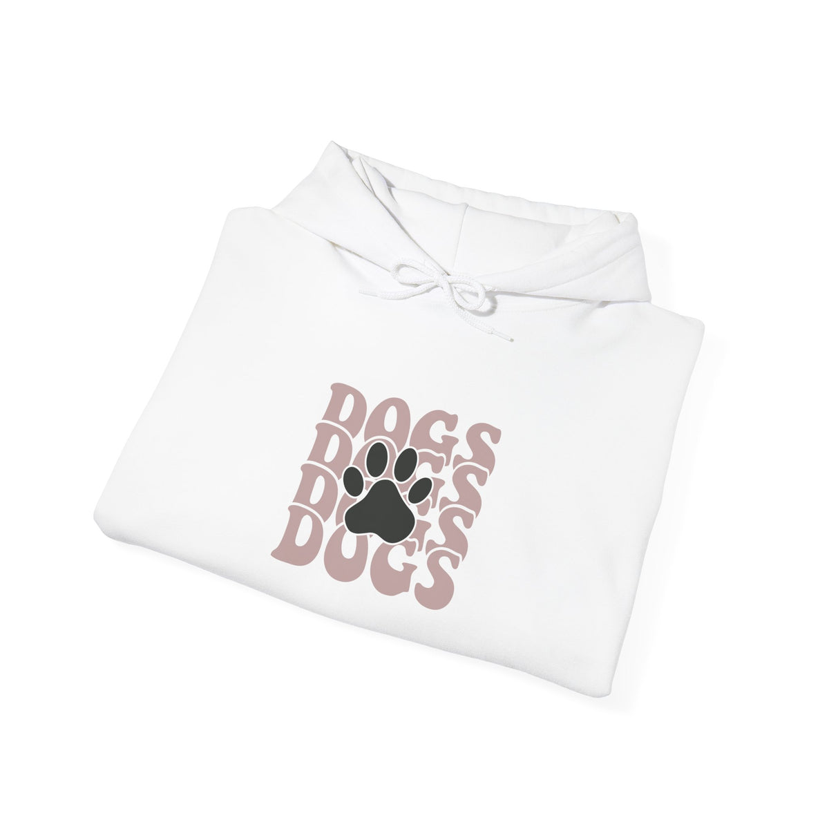 Pink/Black Dogs Heavy Blend™ Hooded Sweatshirt - Mixed Colors -