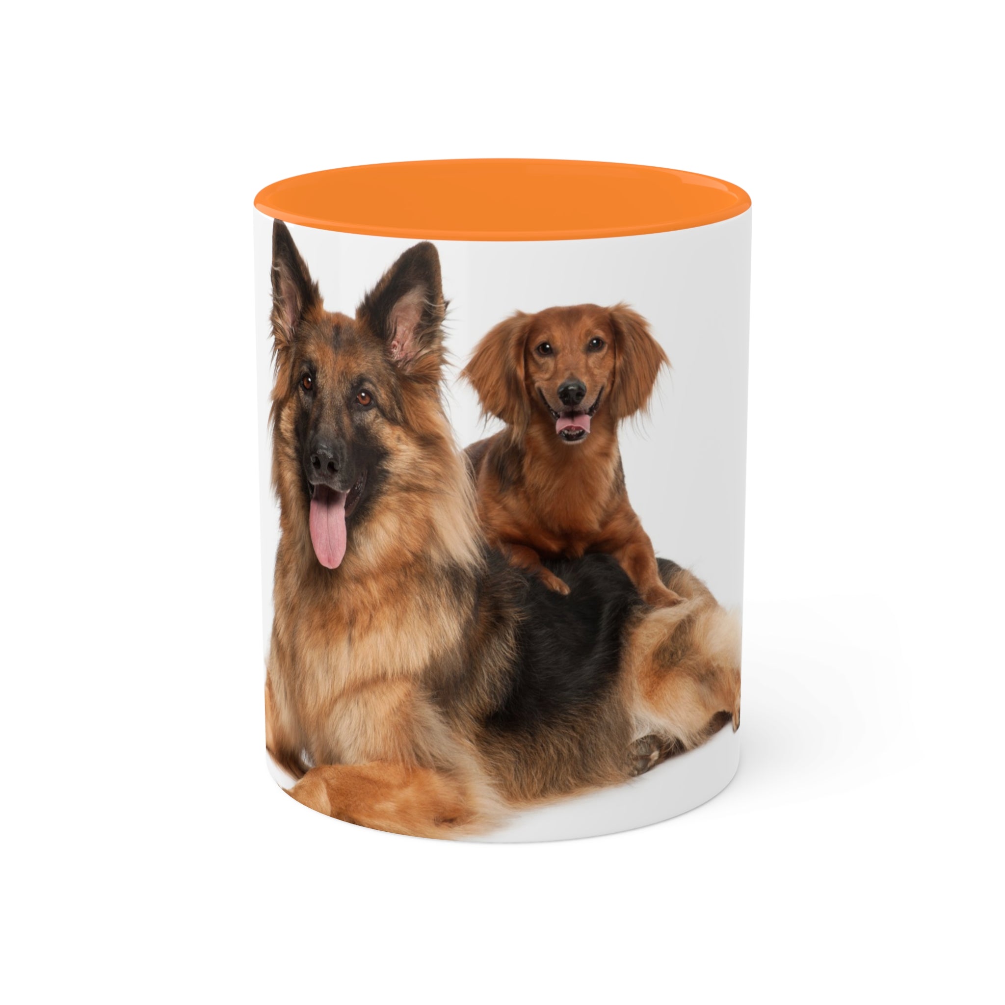 Mixed Breeds Of Dogs Colorful Mugs, 11oz