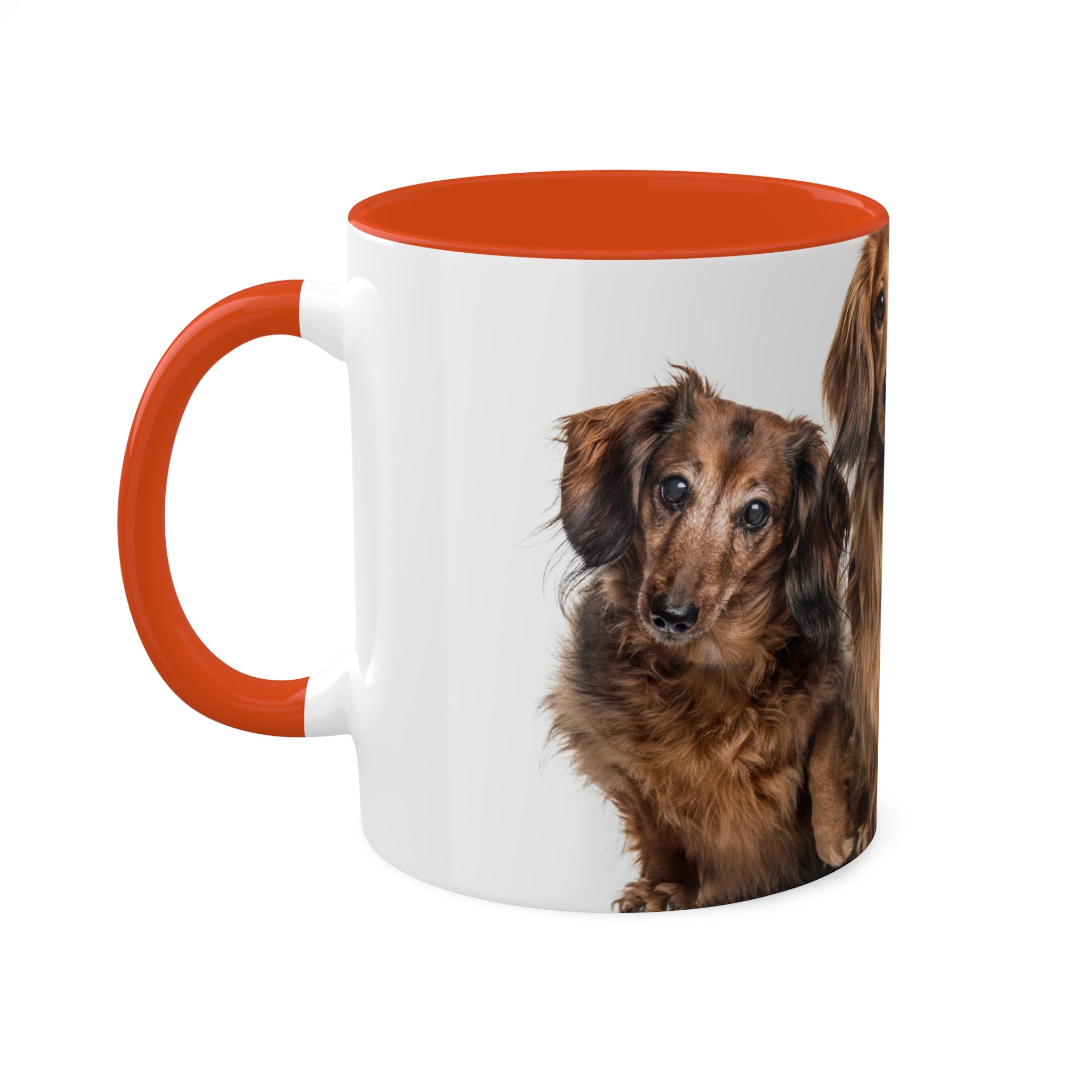 Mixed Breeds Of Dogs Colorful Mugs, 11oz