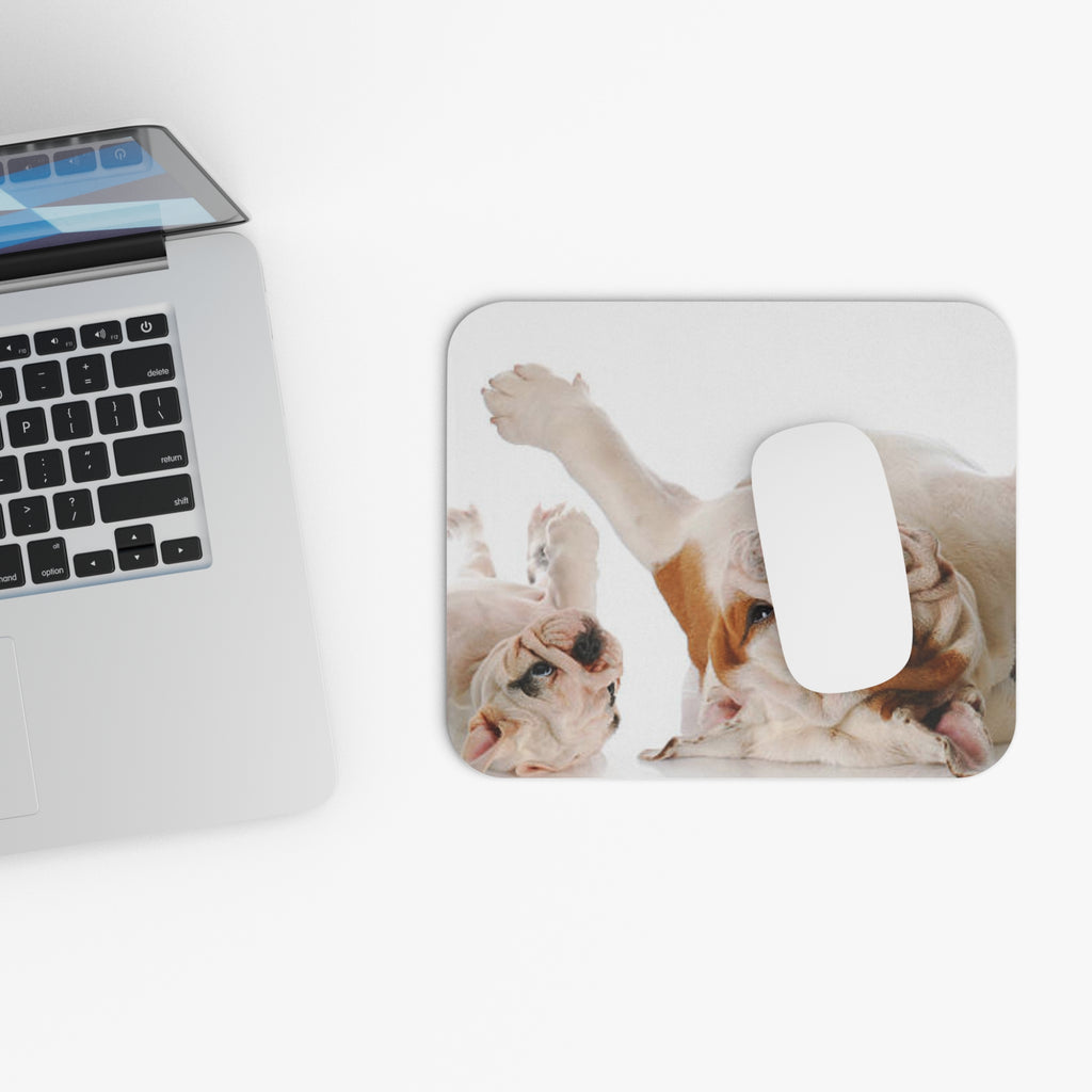 Two Bulldogs Mouse Pad (Rectangle)