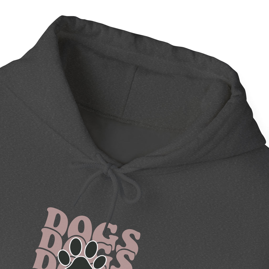 Pink/Black Dogs Heavy Blend™ Hooded Sweatshirt - Mixed Colors -