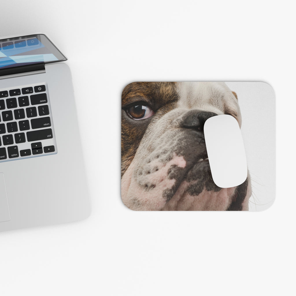Bulldog Mouse Pad (Rectangle)