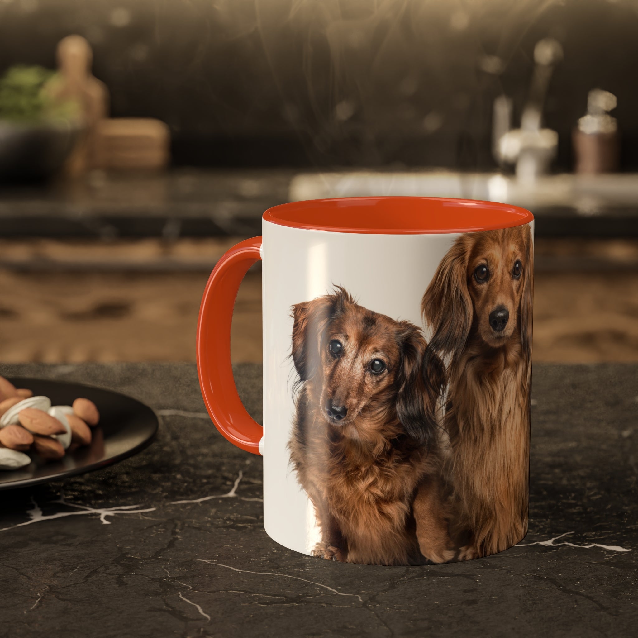 Mixed Breeds Of Dogs Colorful Mugs, 11oz