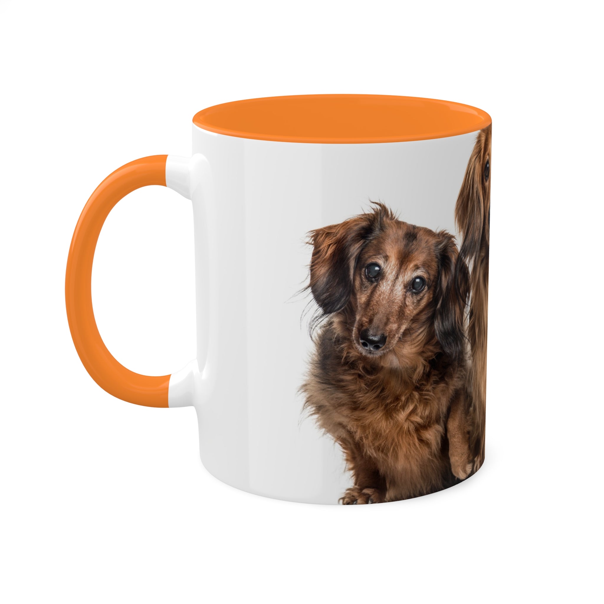 Mixed Breeds Of Dogs Colorful Mugs, 11oz