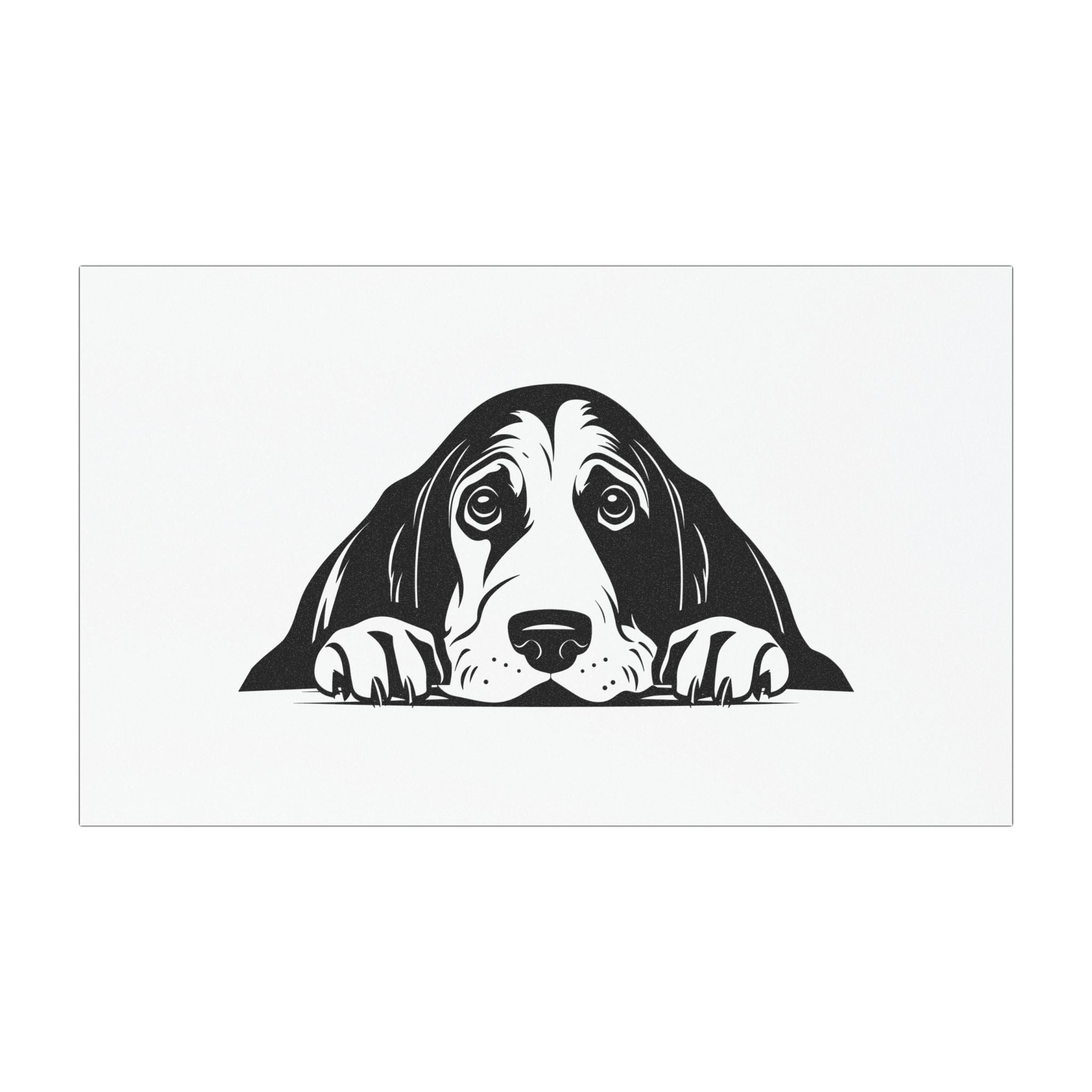 Basset Hound Car Magnet