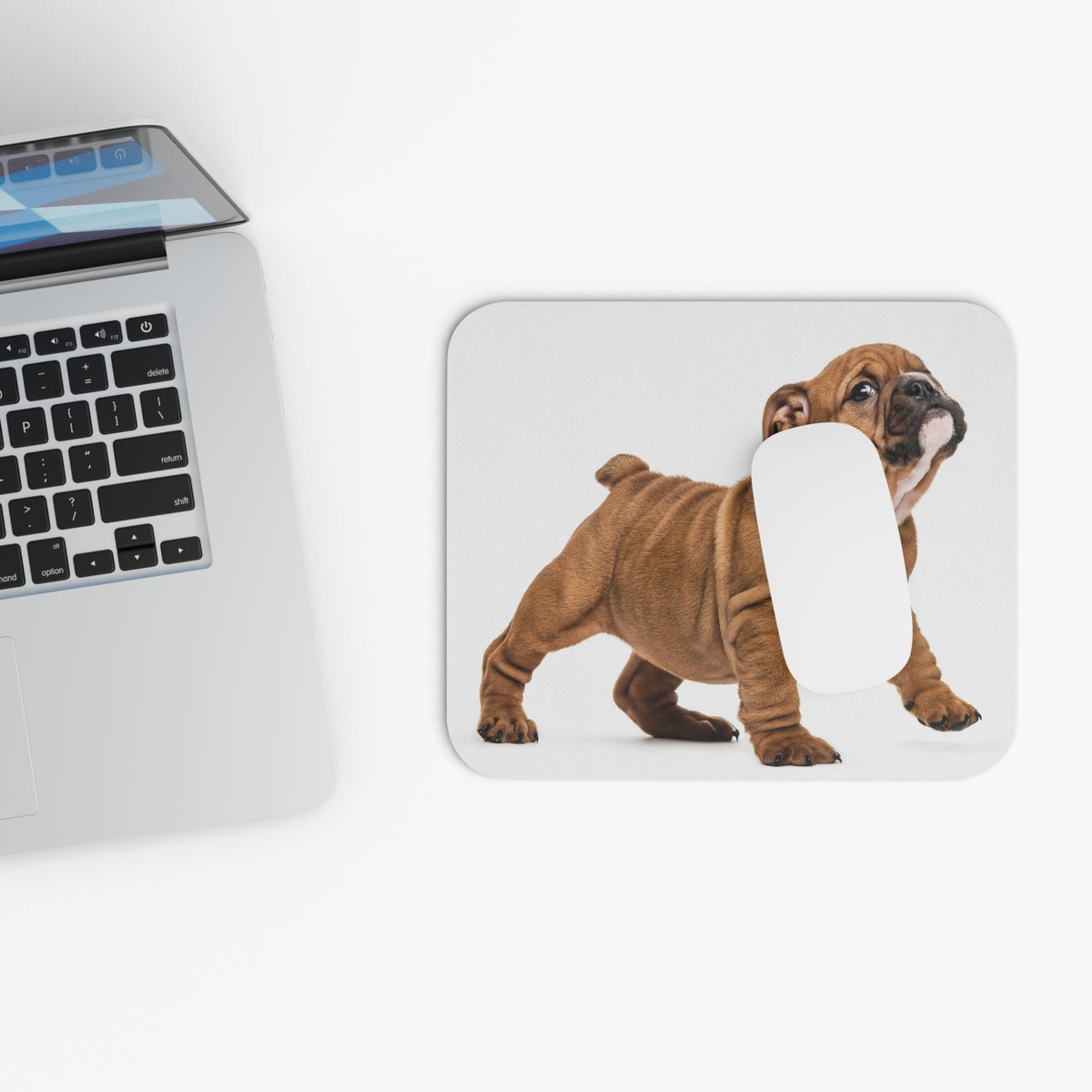 Bulldog Mouse Pad (Rectangle)