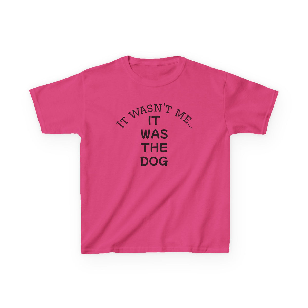 It Wasn't Me...It Was The Dog Kids Heavy Cotton™ Tee - Mixed Colors -