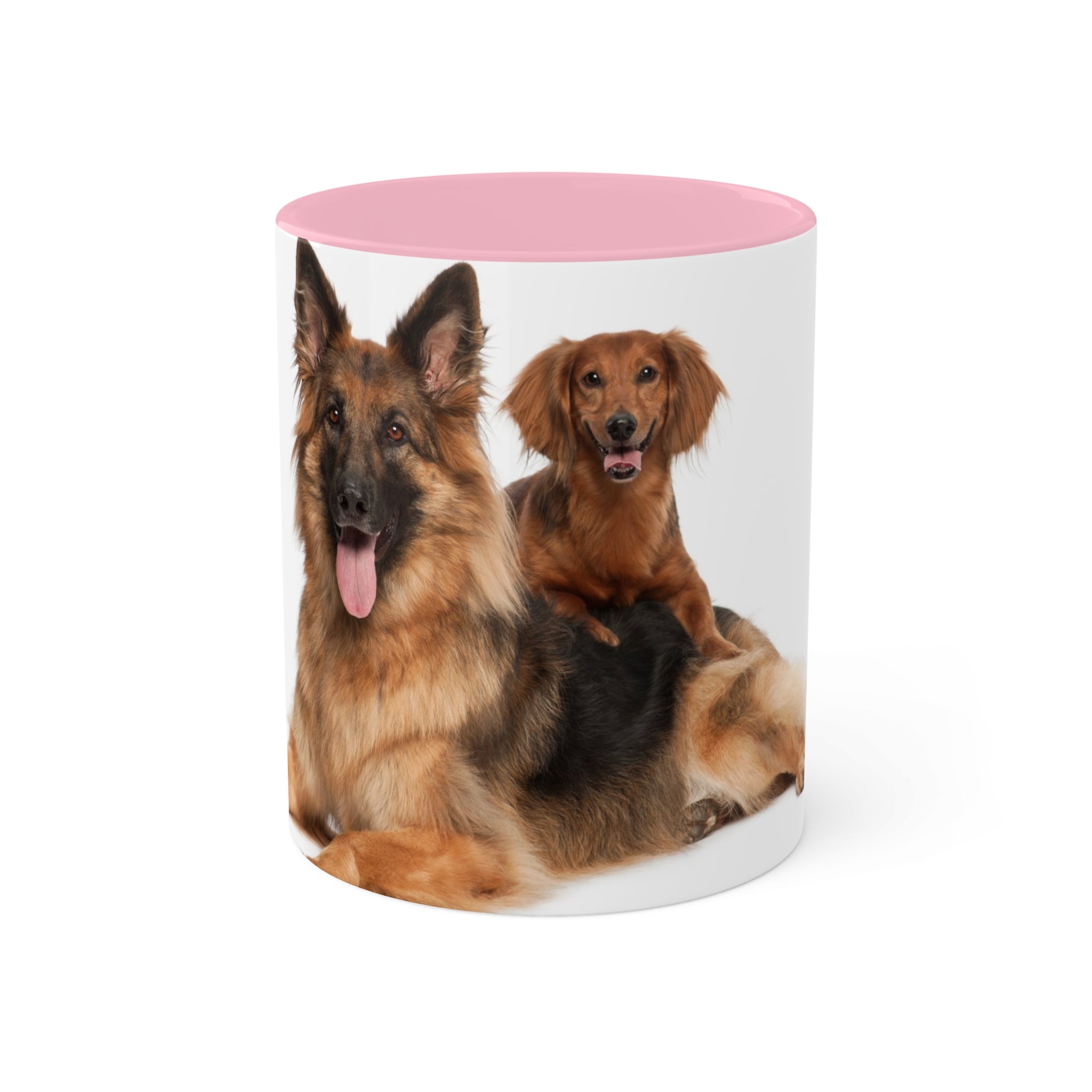 Mixed Breeds Of Dogs Colorful Mugs, 11oz