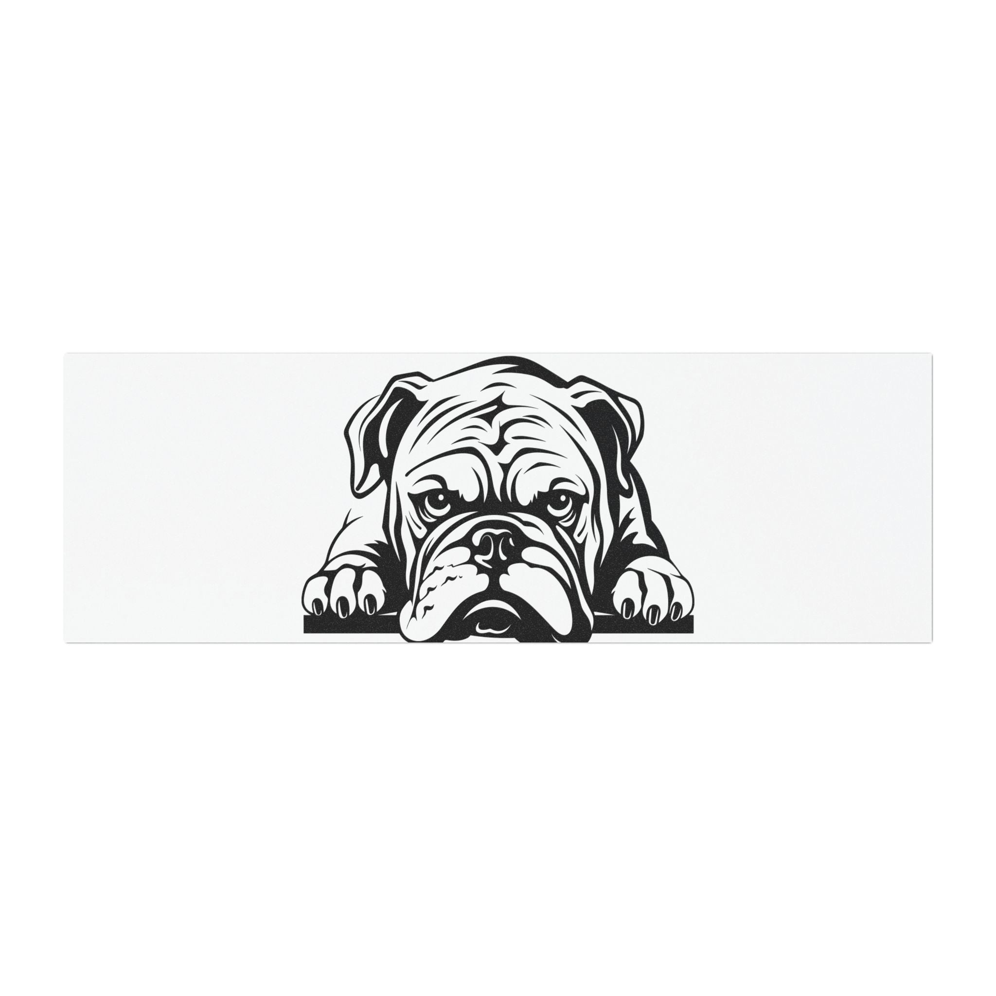 Bulldog Car Magnet