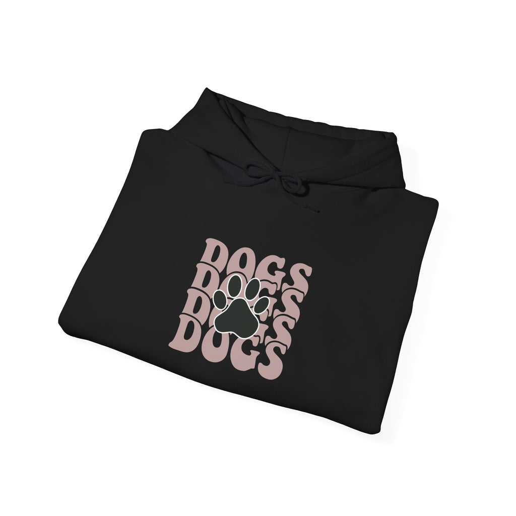 Pink/Black Dogs Heavy Blend™ Hooded Sweatshirt - Mixed Colors -