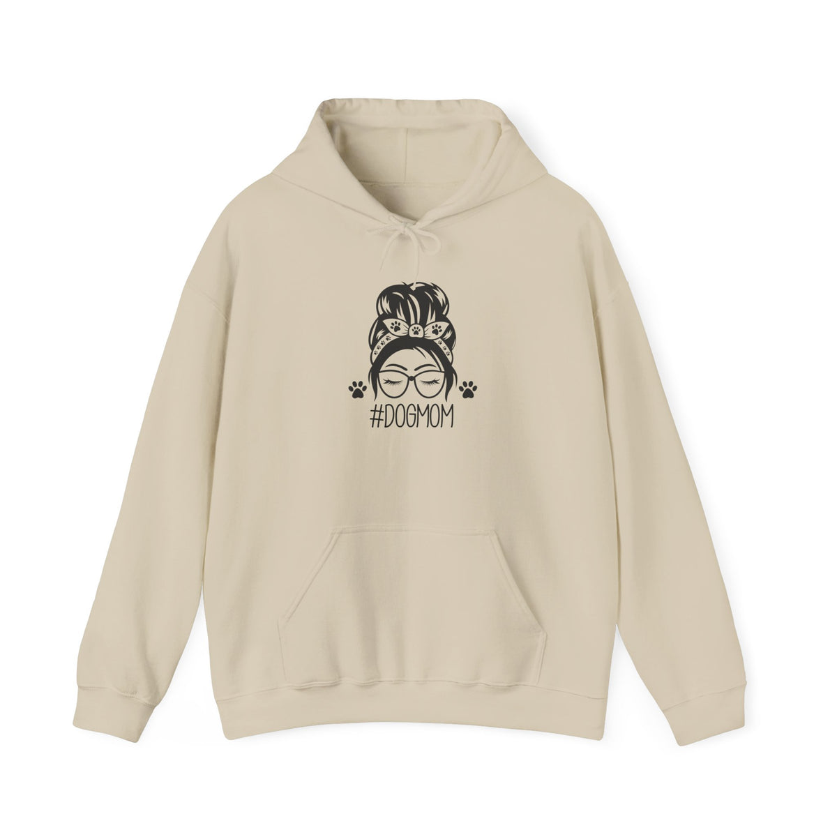 Dog Mom Heavy Blend™ Hooded Sweatshirt - Mixed Colors -
