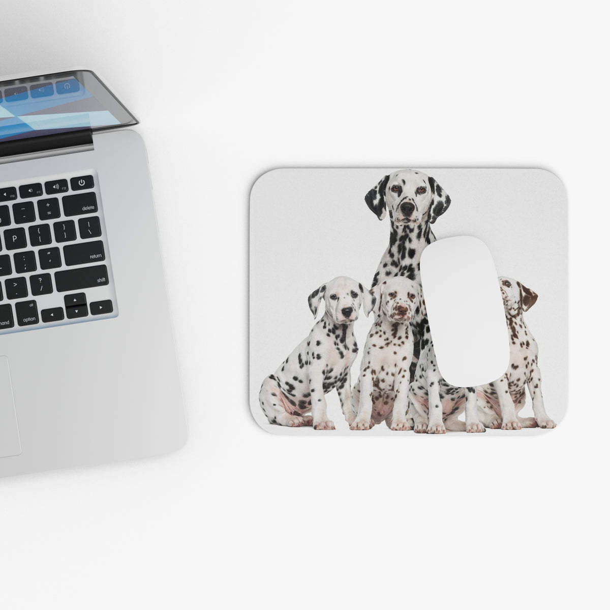 Five Dalmatians Mouse Pad (Rectangle)