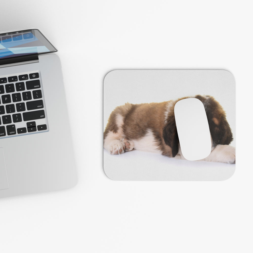 Saint Bernard Mouse Pad (Rectangle)