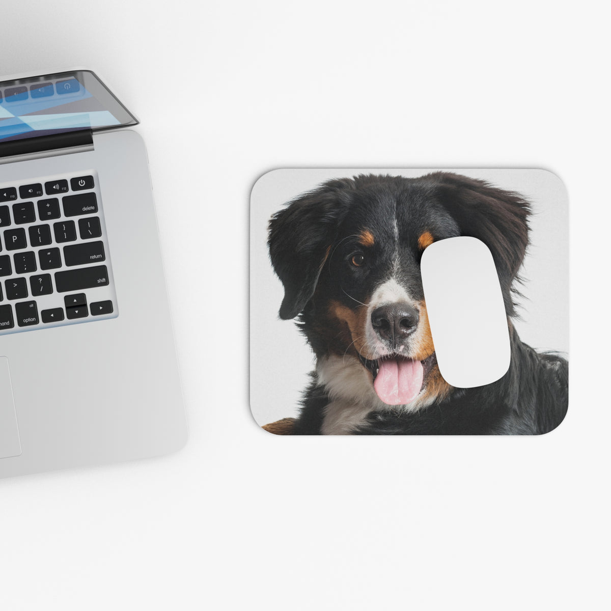 Bernese Mountain Dog Mouse Pad (Rectangle)