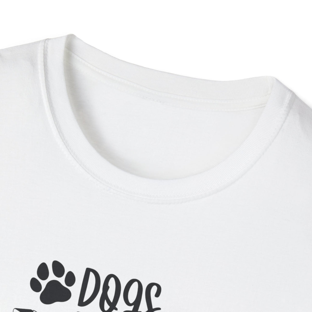 Dogs Books Coffee Softstyle T-Shirt - Mixed Colors -