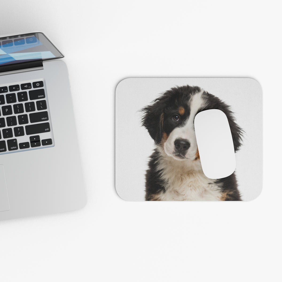 Bernese Mountain Dog Mouse Pad (Rectangle)