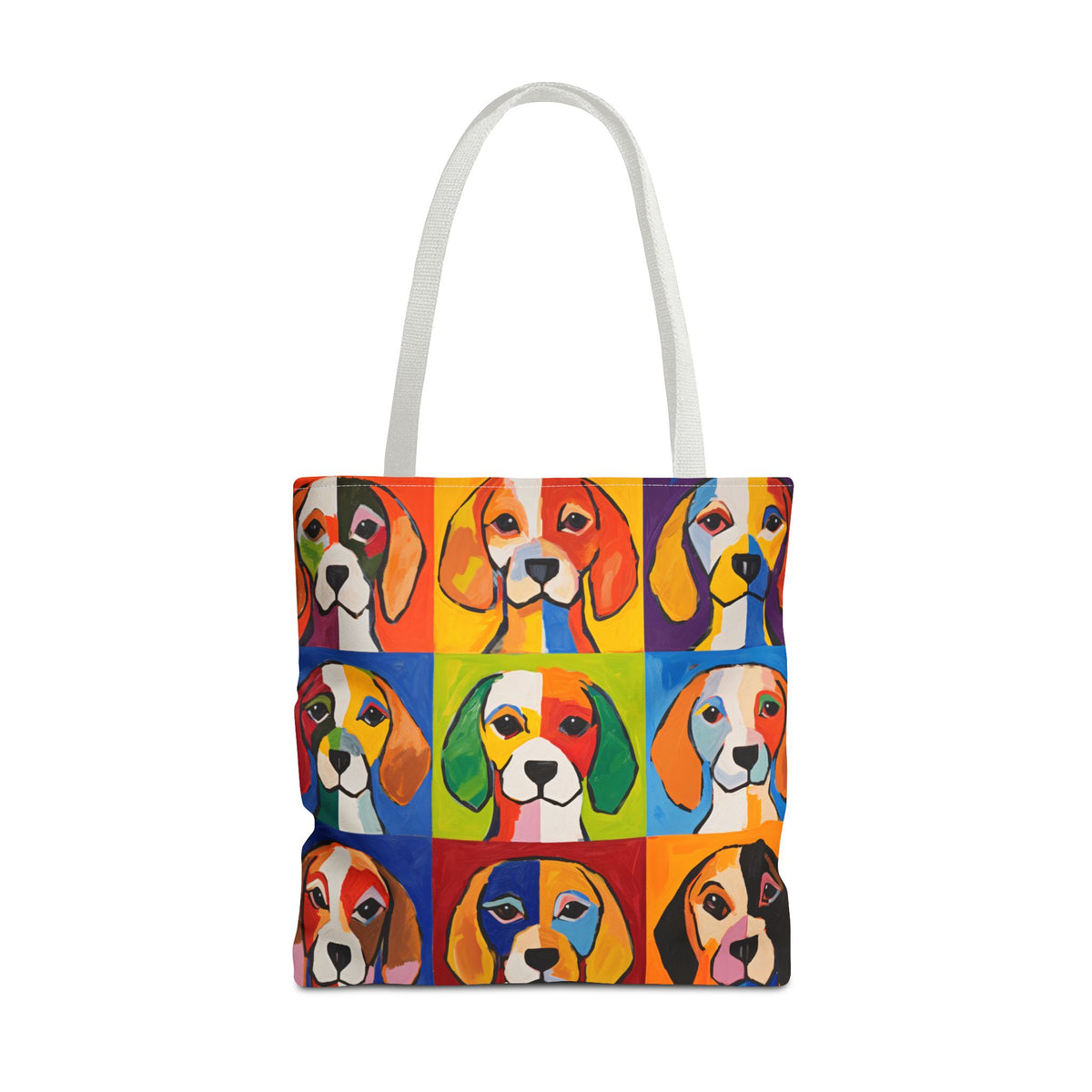 Colorful Beagle Tote Bag