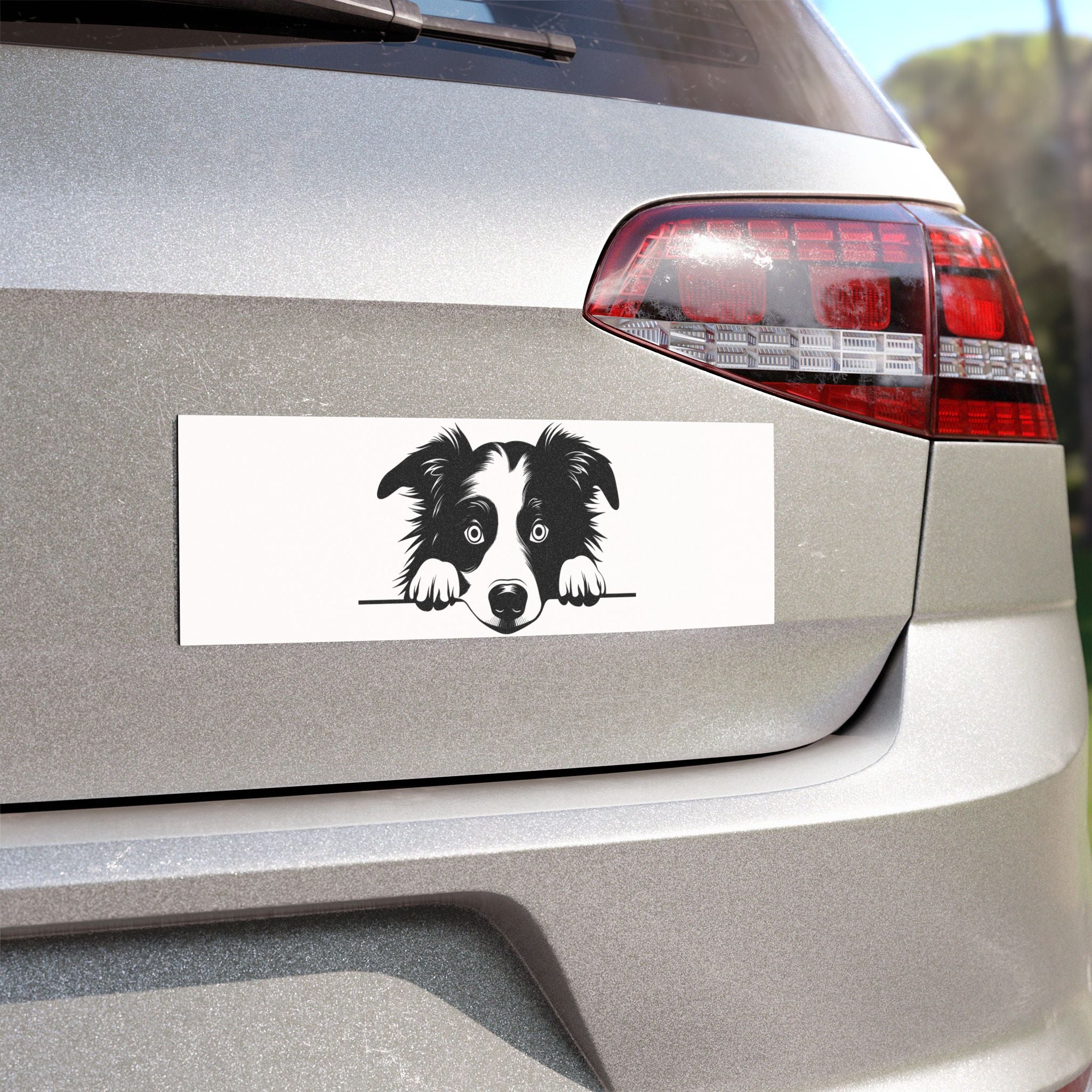 Border Collie Car Magnet