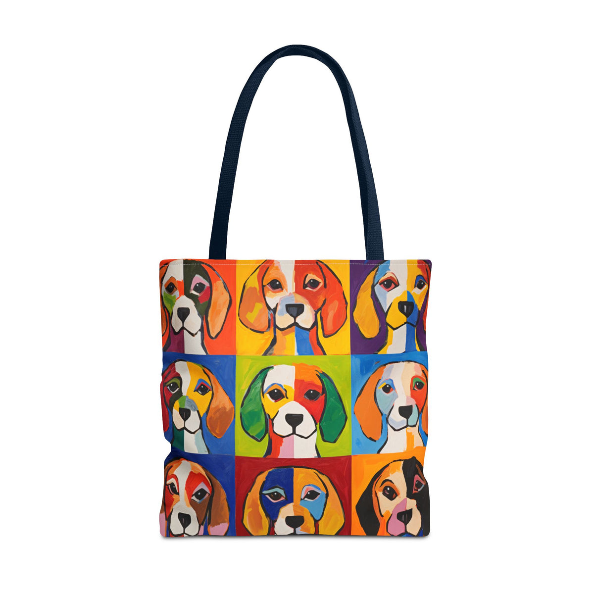 Colorful Beagle Tote Bag