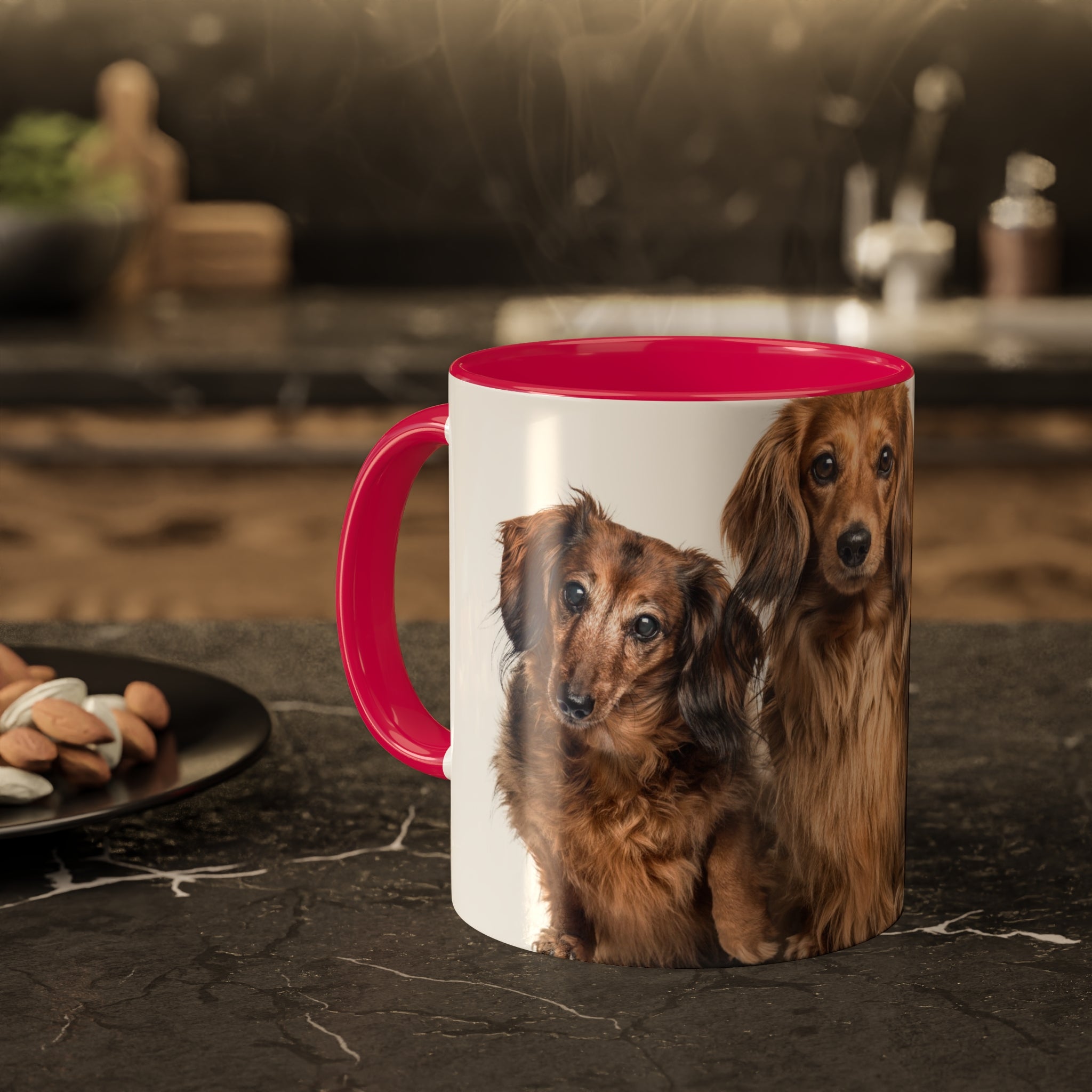 Mixed Breeds Of Dogs Colorful Mugs, 11oz