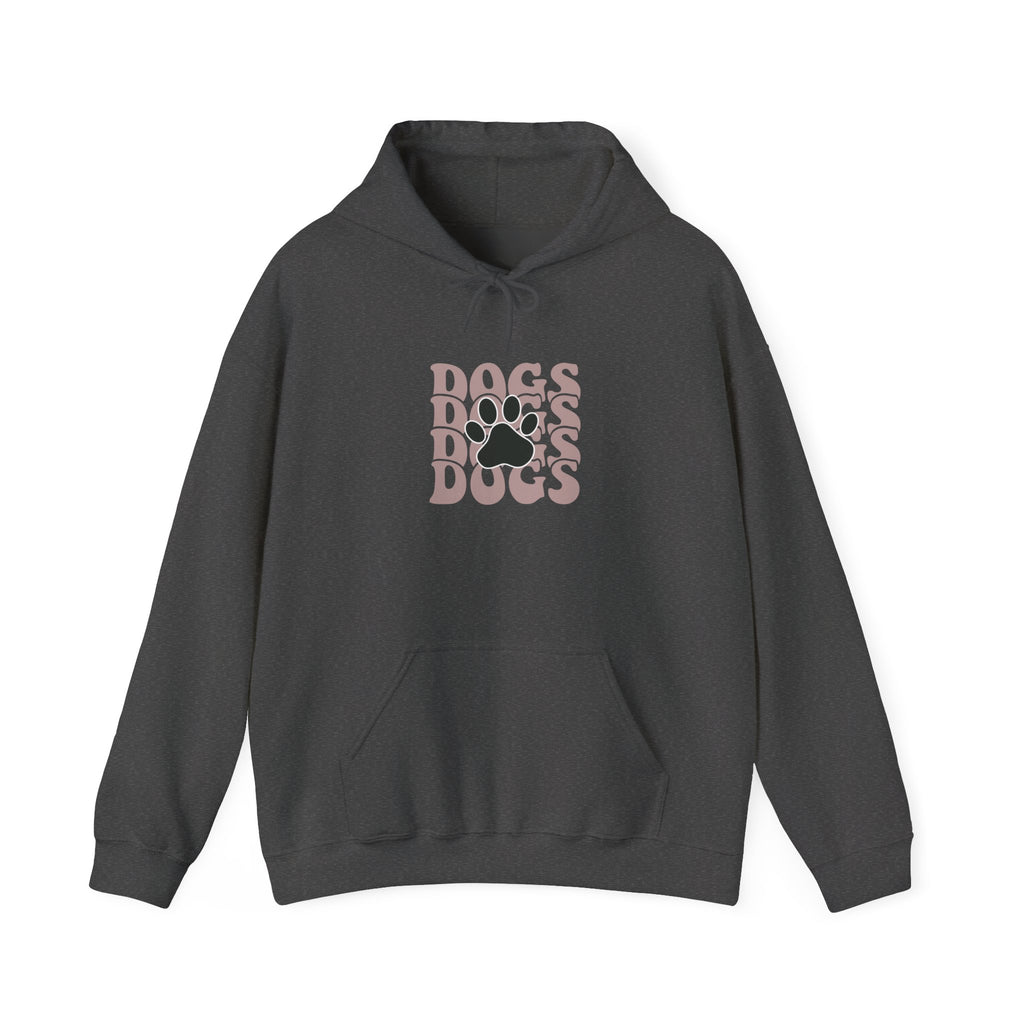 Pink/Black Dogs Heavy Blend™ Hooded Sweatshirt - Mixed Colors -