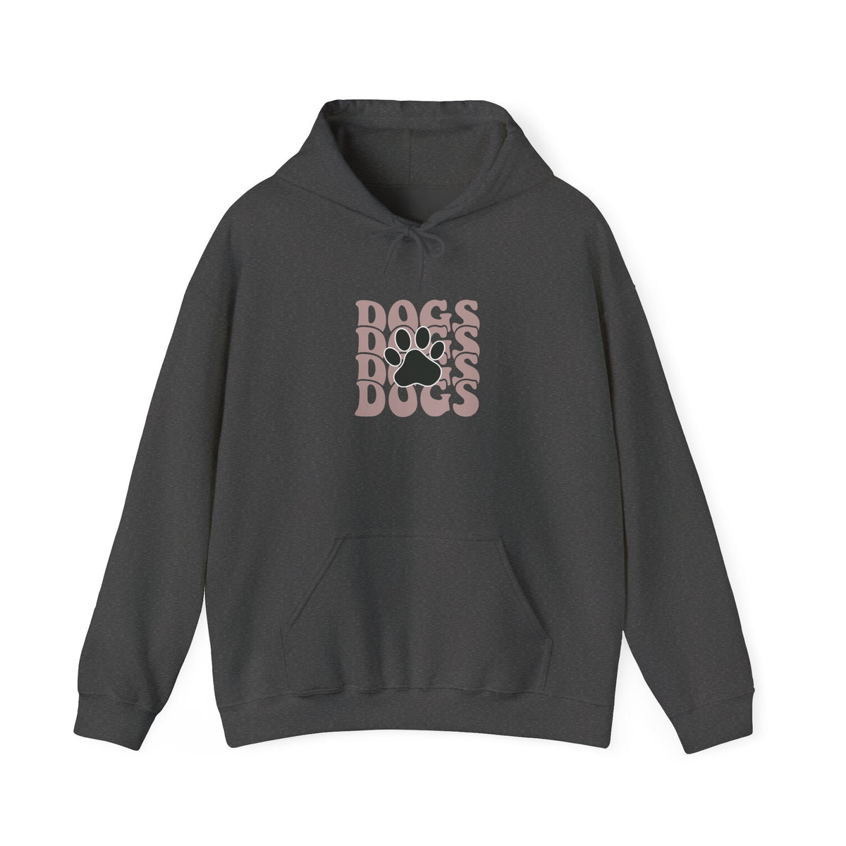 Pink/Black Dogs Heavy Blend™ Hooded Sweatshirt - Mixed Colors -