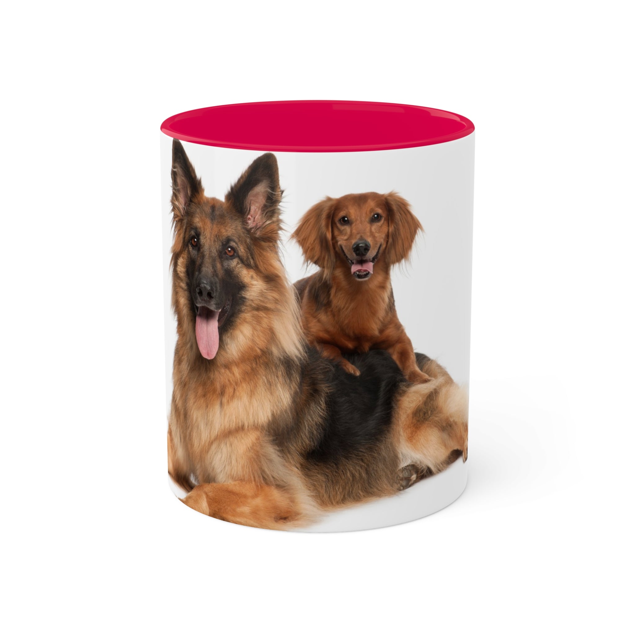 Mixed Breeds Of Dogs Colorful Mugs, 11oz