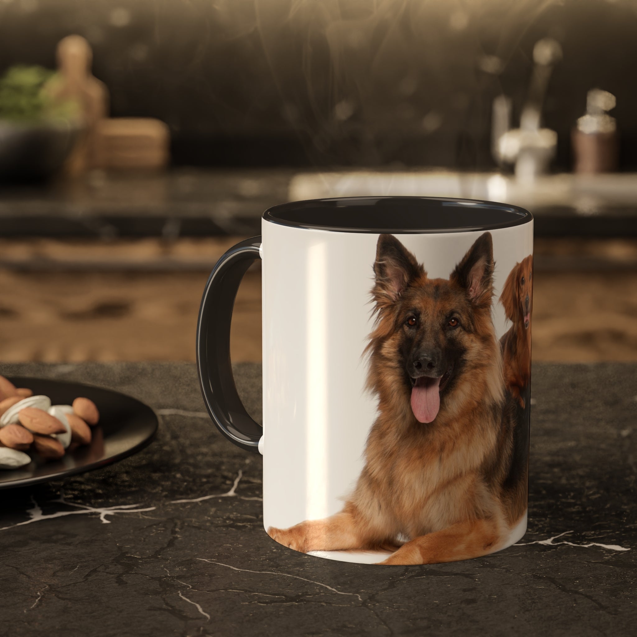 Mixed Breeds Of Dogs Colorful Mugs, 11oz