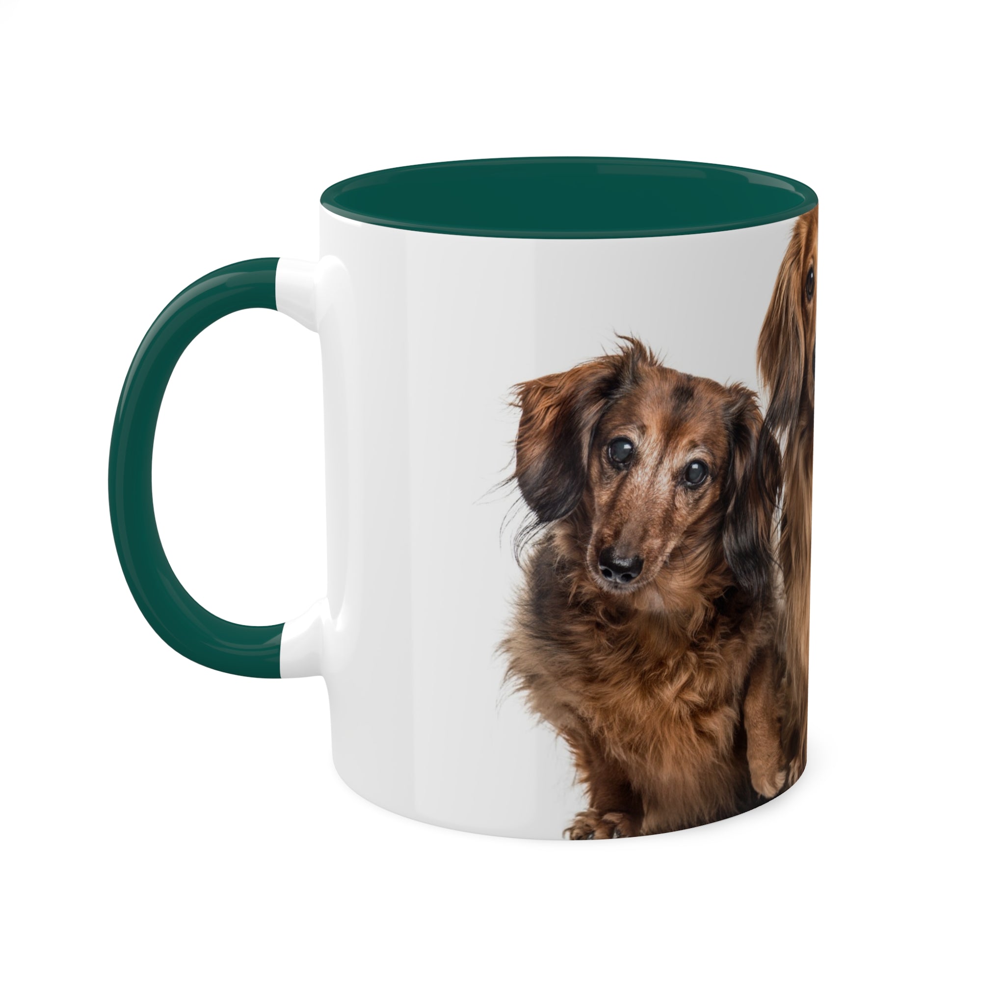 Mixed Breeds Of Dogs Colorful Mugs, 11oz