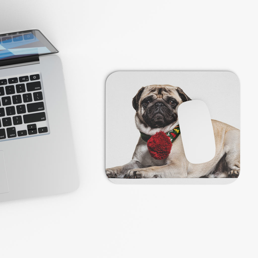 Pug Mouse Pad (Rectangle)