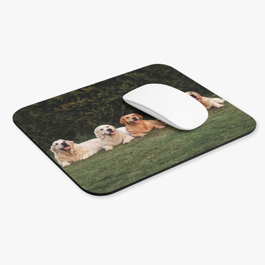 Golden Retrievers Mouse Pad (Rectangle)