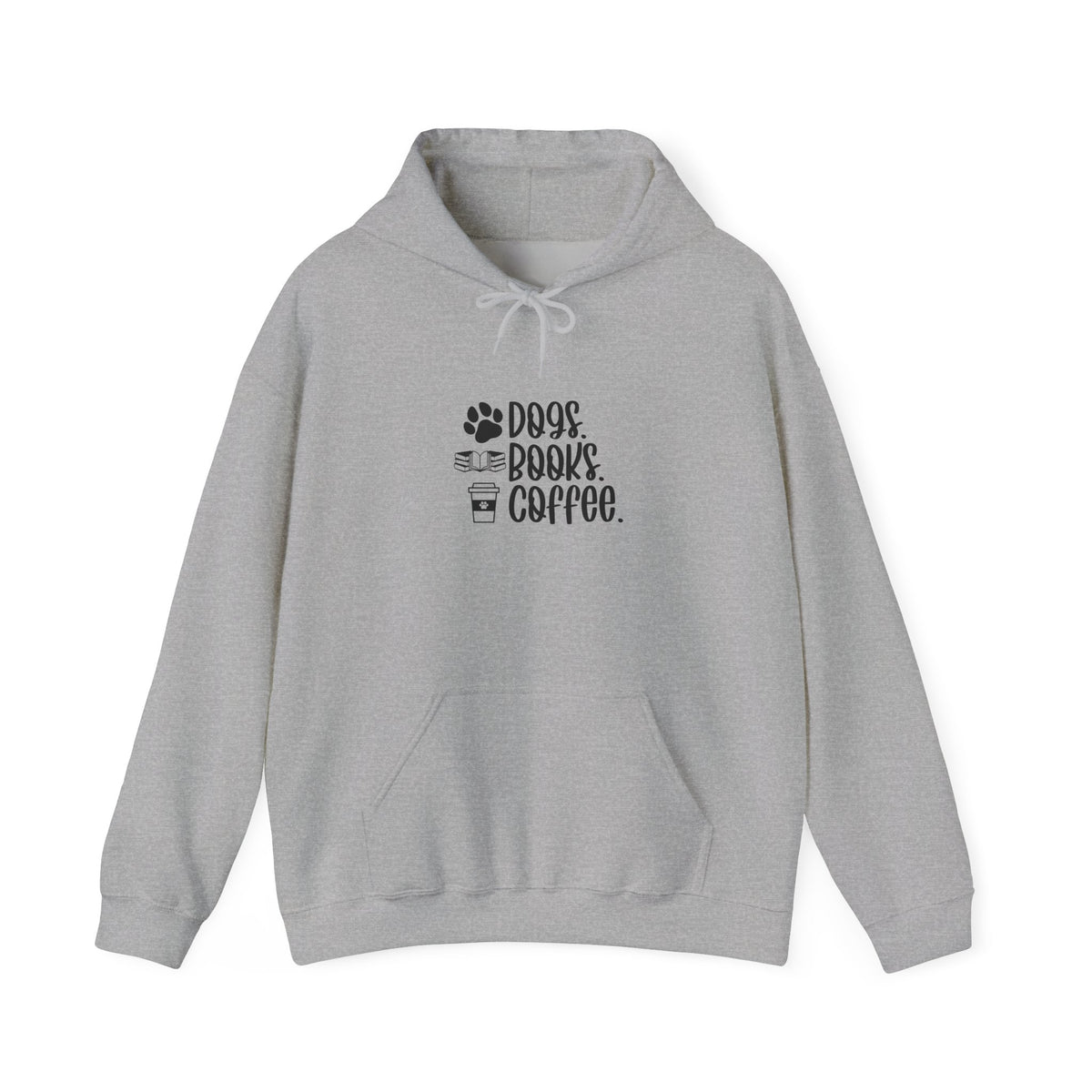 Dogs Books Coffee Heavy Blend™ Hooded Sweatshirt - Mixed Colors -