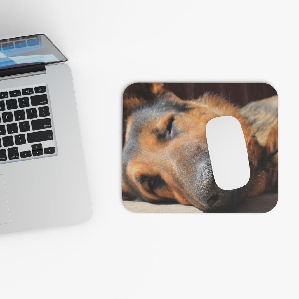 German Shepherd Mouse Pad (Rectangle)