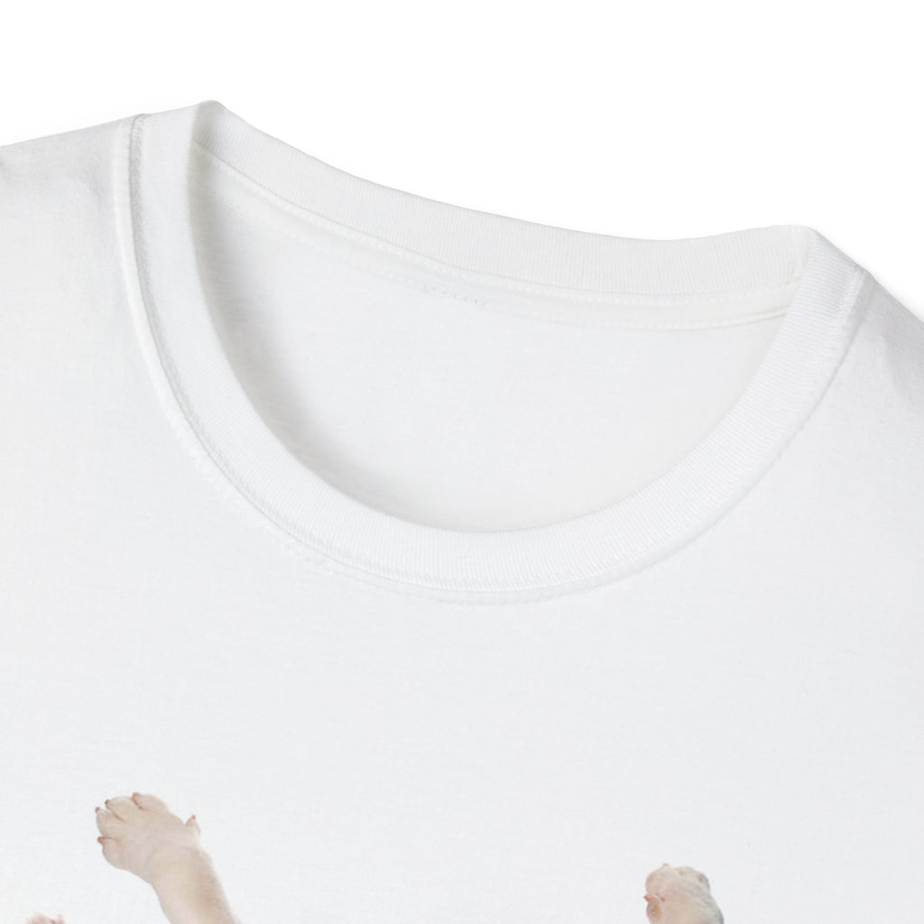 Bulldogs Upside Down Softstyle T-Shirt - White -