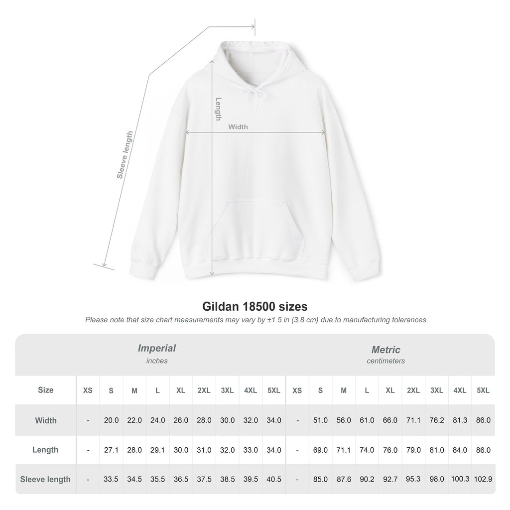 Pink/Black Dogs Heavy Blend™ Hooded Sweatshirt - Mixed Colors -