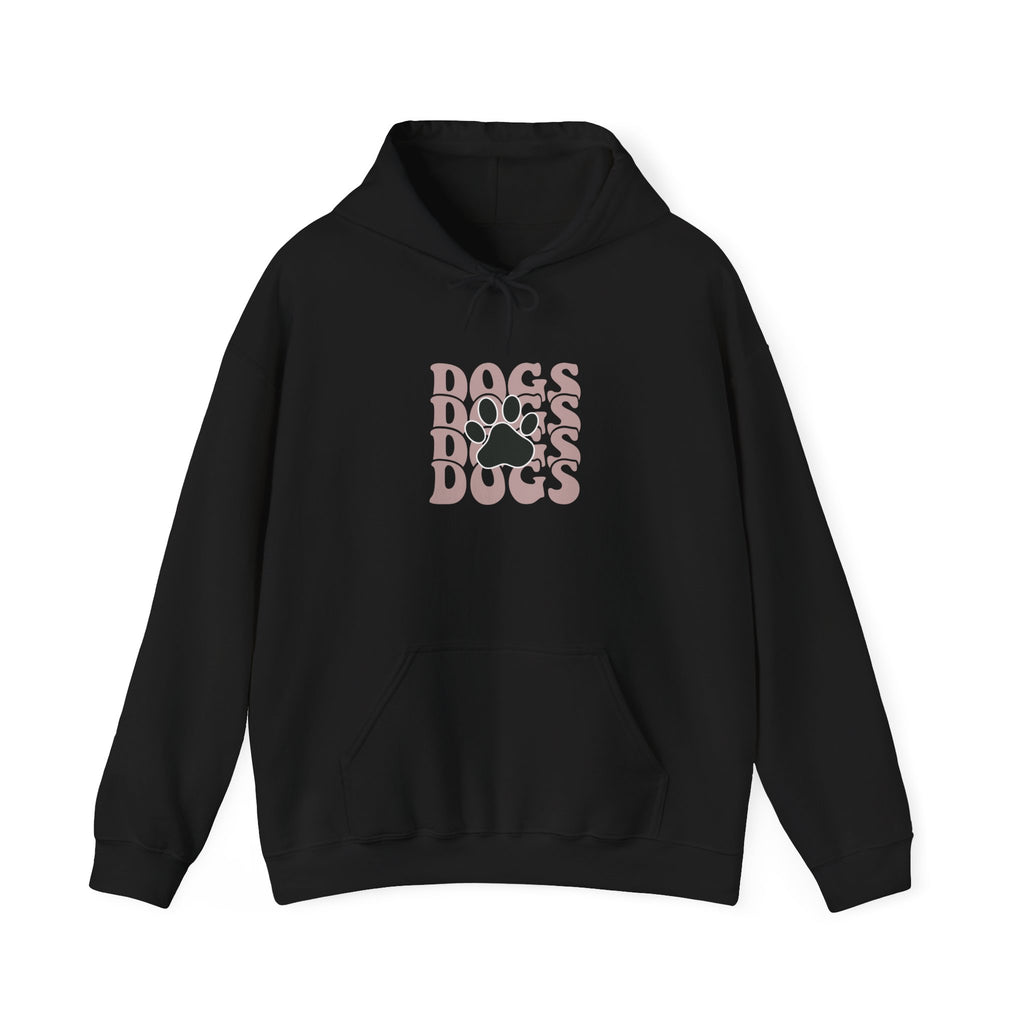 Pink/Black Dogs Heavy Blend™ Hooded Sweatshirt - Mixed Colors -