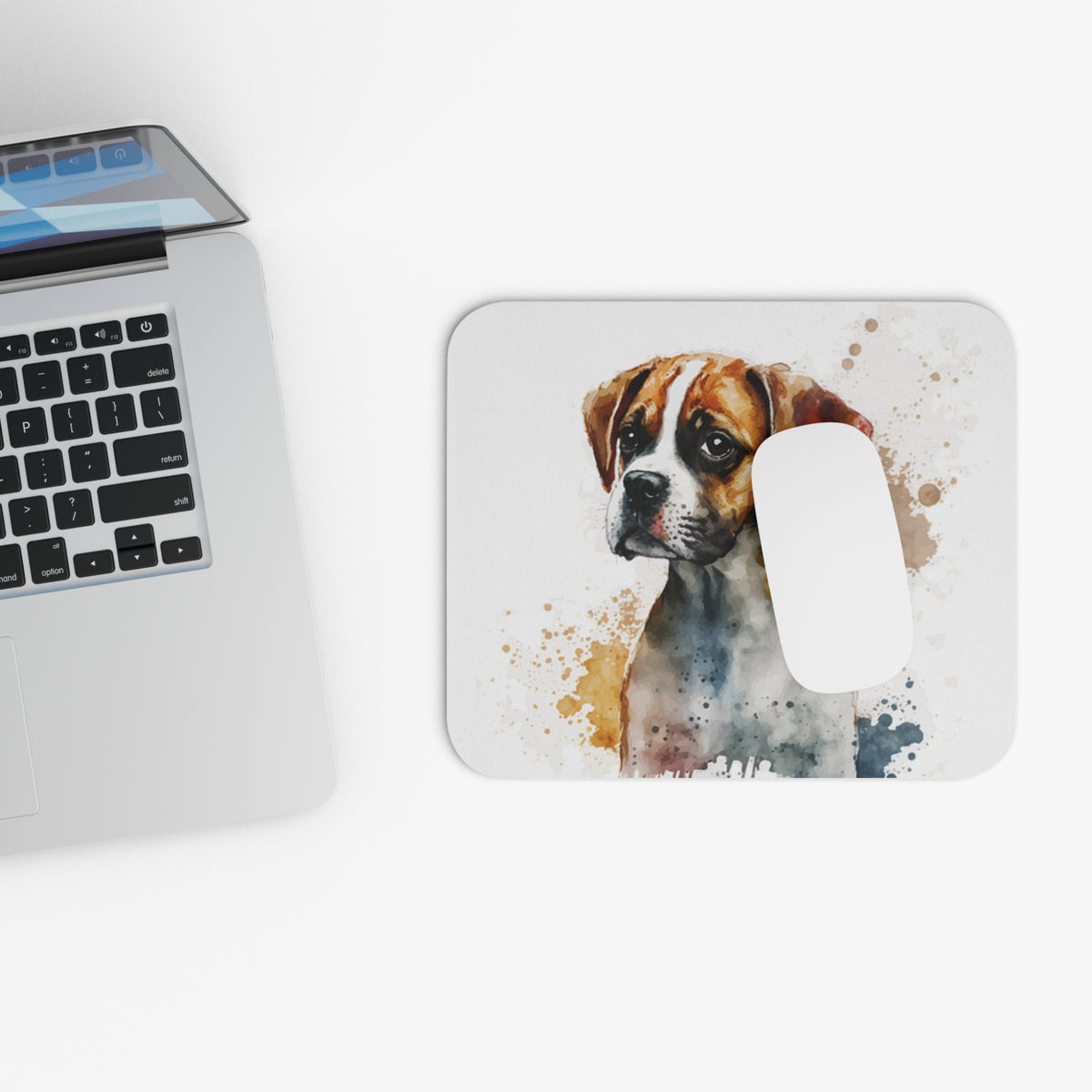 Boxer Mouse Pad (Rectangle)