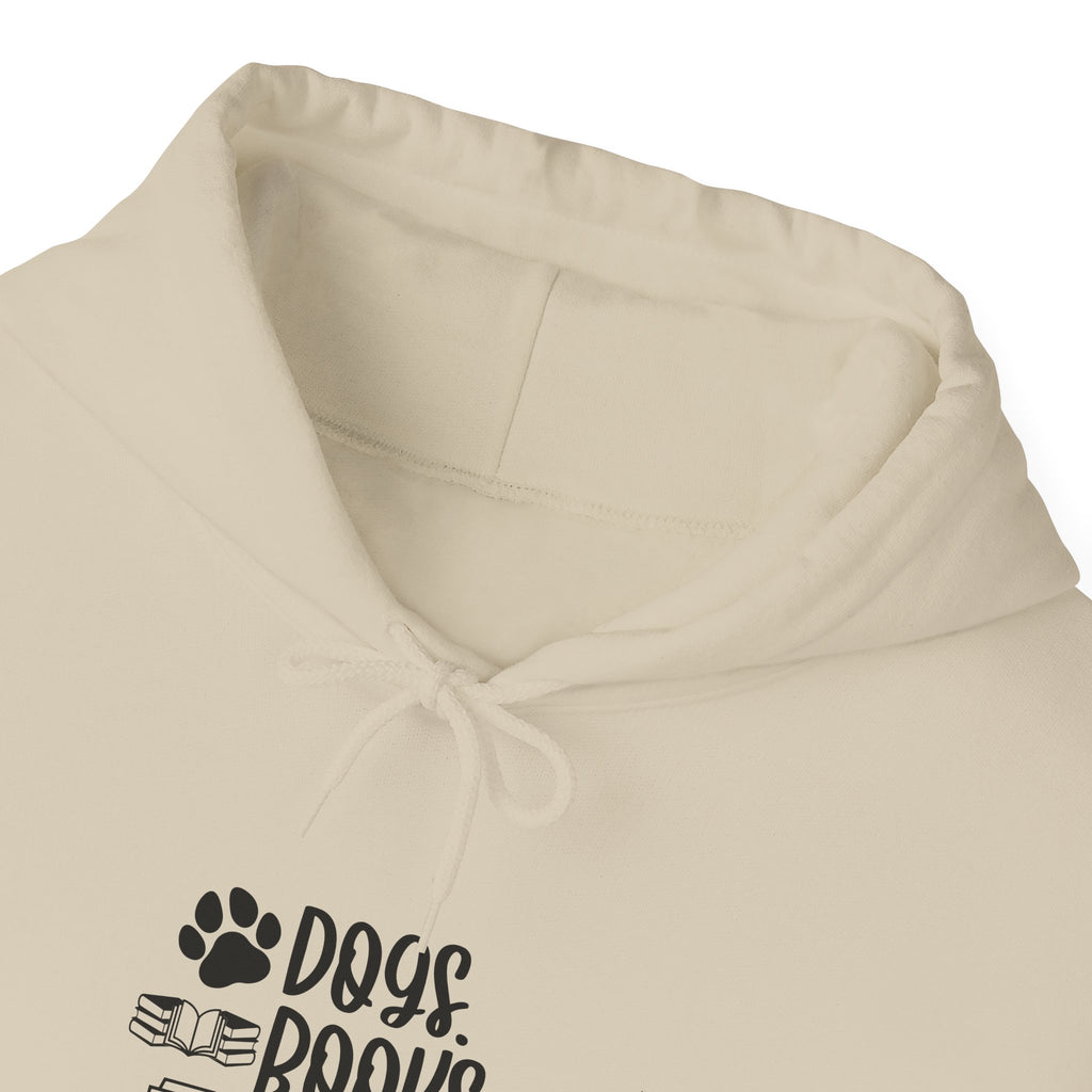 Dogs Books Coffee Heavy Blend™ Hooded Sweatshirt - Mixed Colors -