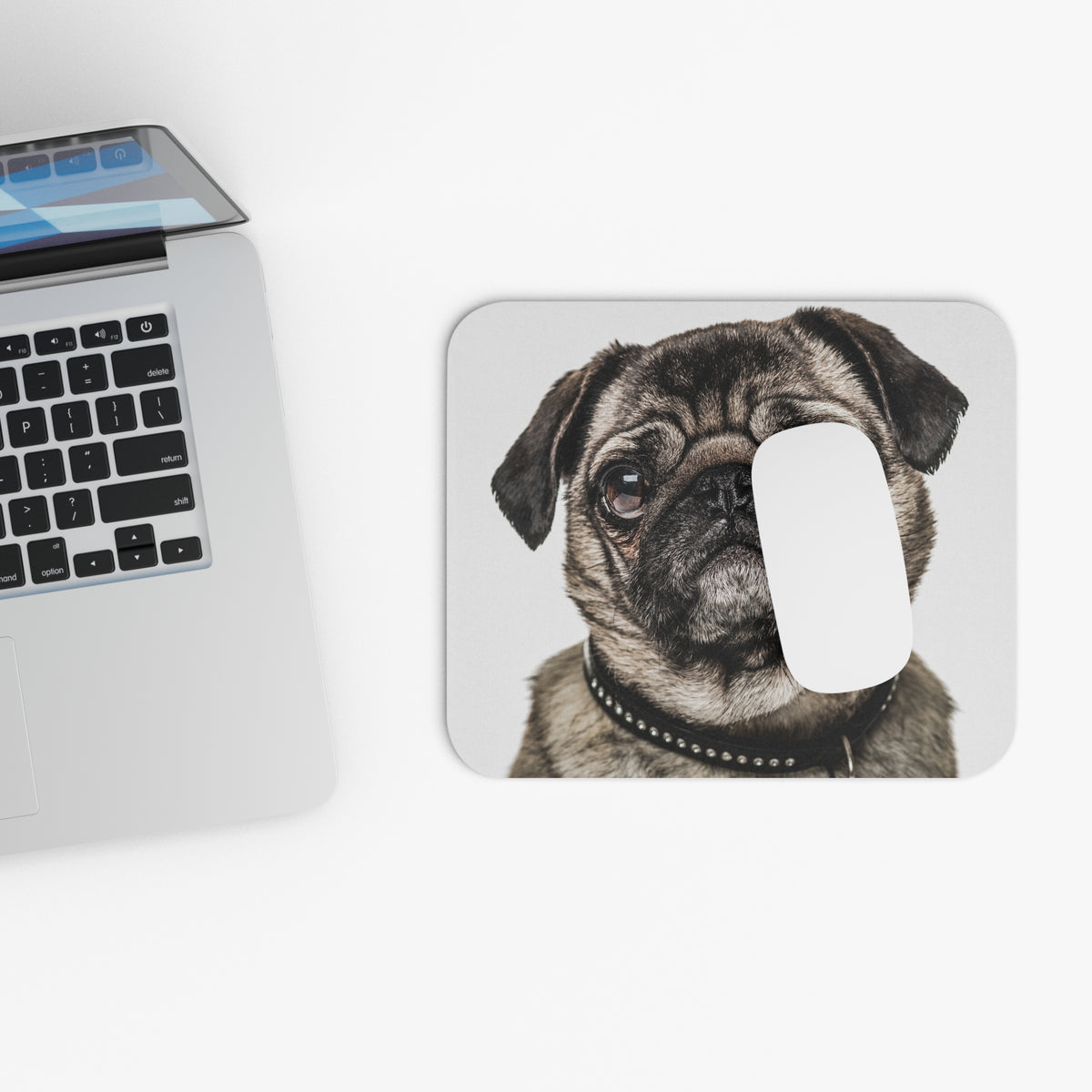 Pug Mouse Pad (Rectangle)