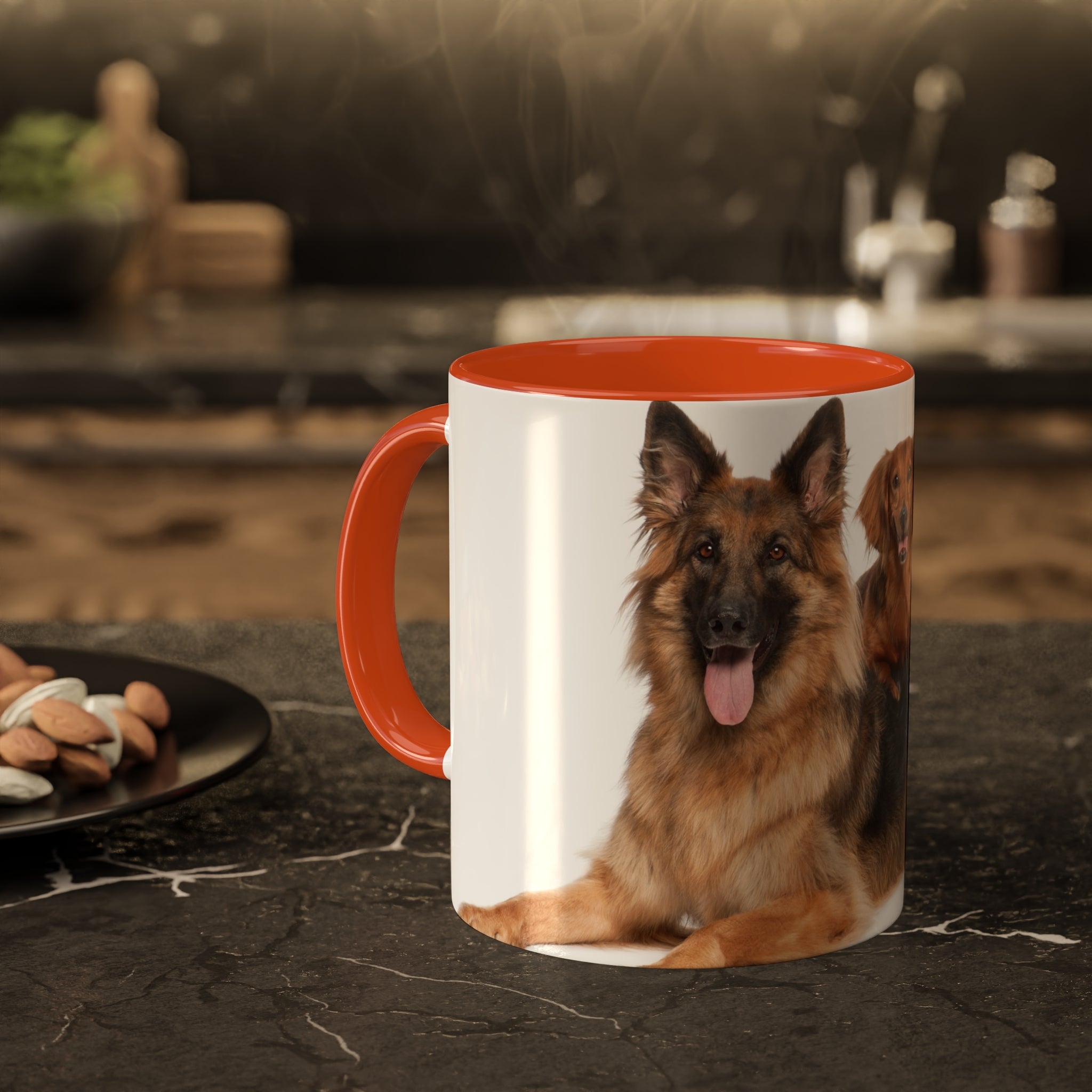 Mixed Breeds Of Dogs Colorful Mugs, 11oz