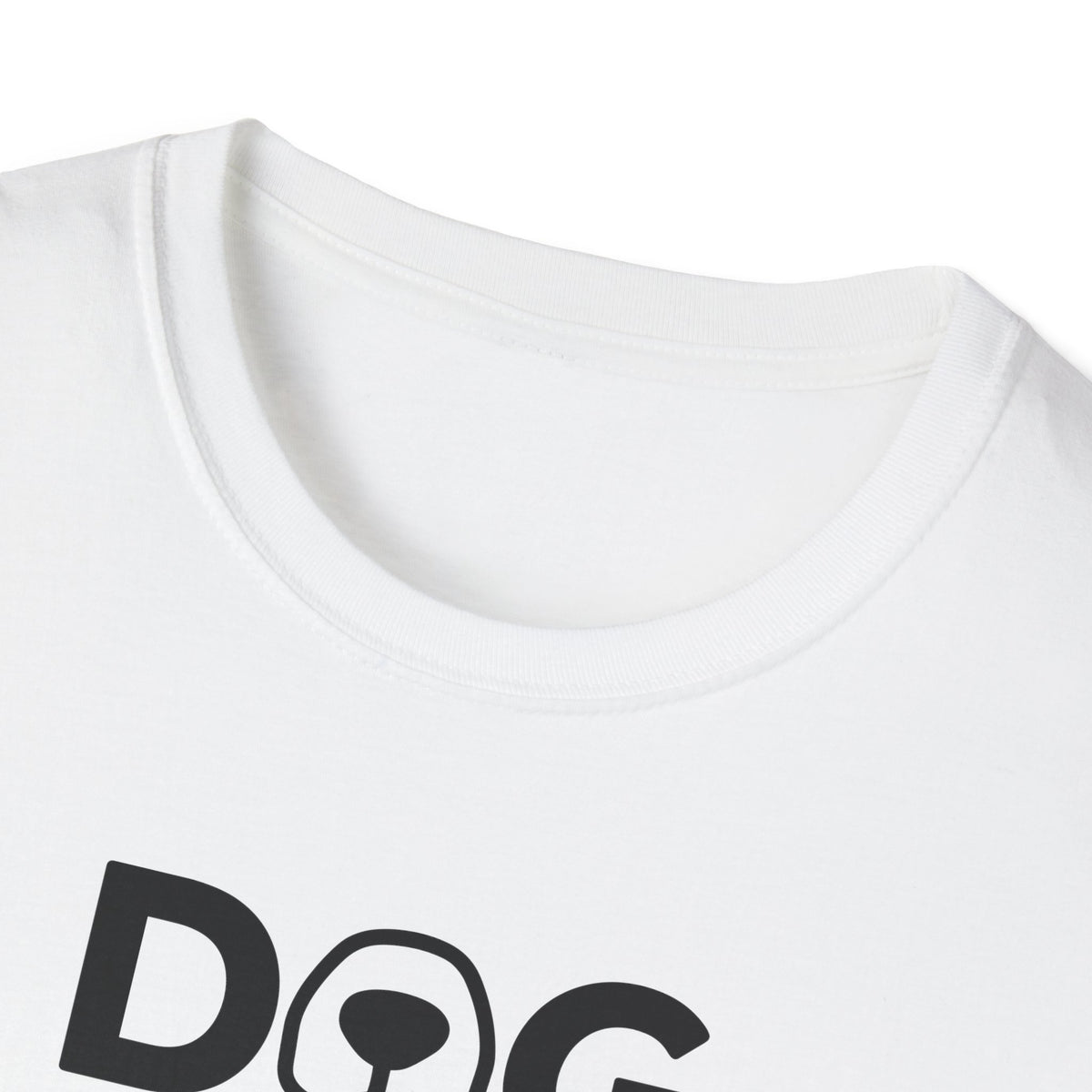 Dog Mom Nose Paw Print Softstyle T-Shirt - Mixed Colors -
