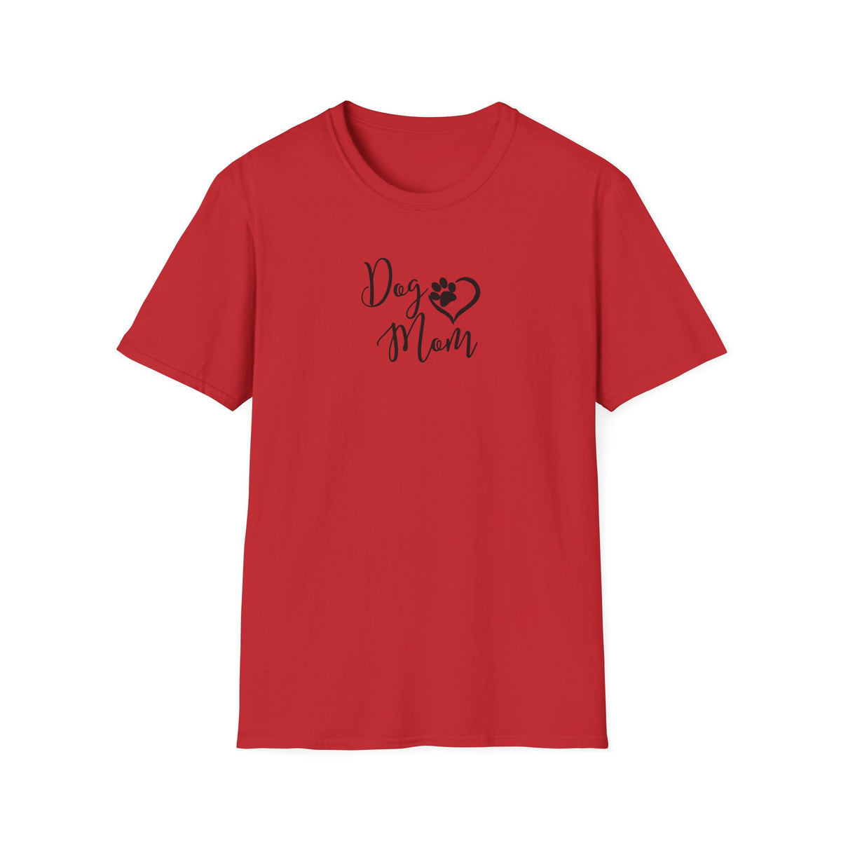 Dog Mom Softstyle T-Shirt - Mixed Colors -